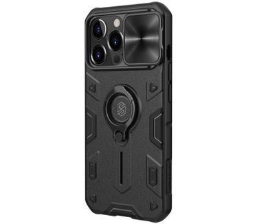 Nillkin CamShield Armor Case - Apple iPhone 13 Pro (6.1") - Zwart Zwart