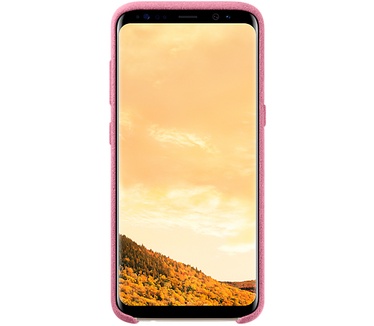 Samsung Galaxy S8 Alcantara Cover (Galaxy S8) Roze