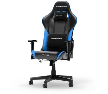 DXRacer PRINCE L Black & Blue PVC Leather gamestoel