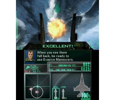 Ace Combat: Assault Horizon Legacy, Nintendo 3DS (XL)