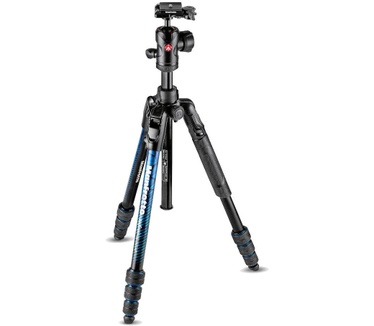 Manfrotto Befree Advanced Aluminium (Zwart/Blauw)