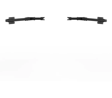 SIMGASM Core Monitorstand side arms 75/100 - Zwart