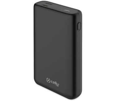 Celly Powerbank Pro 45W 15.000mAh Zwart