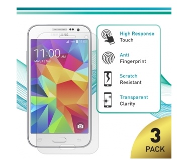 X'entrix Screen Protector Samsung Galaxy Core Prime - Crystal Clear - 3 stuks