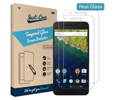 Just in Case Tempered Glass Huawei Nexus 6P - 2 pack