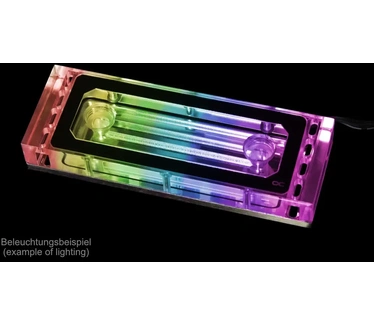 Alphacool Aurora Acryl X4 D-RAM water cooler