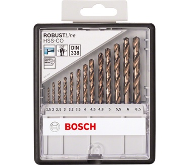 Bosch Kobalt HSS spiraalboorsets