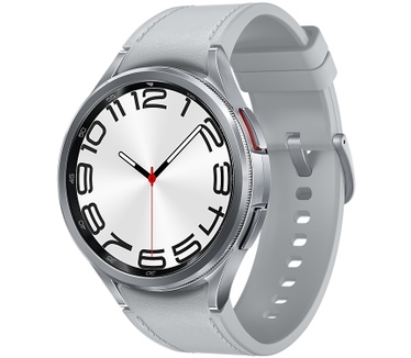 Samsung Galaxy Watch6 Classic, 47mm, Bluetooth, Zilver (Zilver)
