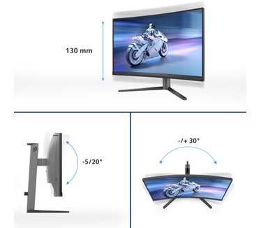 Philips Evnia 27M2C5200W/00 Zwart