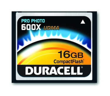 Duracell 16GB CF Pro, 600x