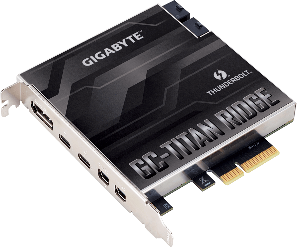 Gigabyte GCTITAN RIDGE (rev. 2.0) Kenmerken Tweakers