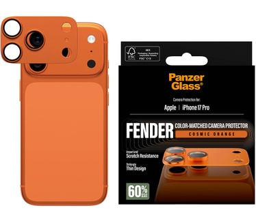 PanzerGlass PanzerGlass® Fender Camera Protector Cosmic Orange iPhone 17 Pro