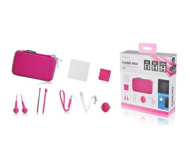 Playfect 12-in-1 Standaard Accessoirepakket (Pink Edition), Nintendo 3DS, Nintendo DS, Nintendo DSi
