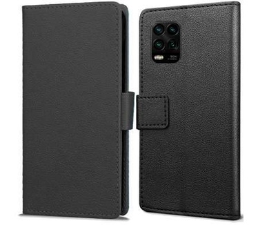 qMust Xiaomi Mi 10 Lite Wallet Hoesje Zwart