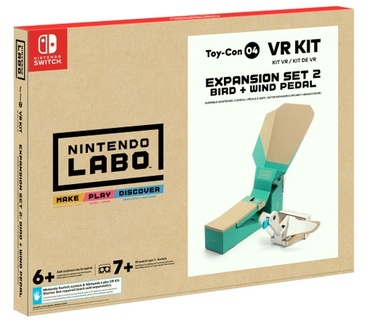 Nintendo Labo: VR-pakket - Uitbreidingsset 2 Toy-Con Windpedaal + Vogel