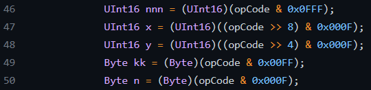 CHIP-8 Operands Implementation [10364]