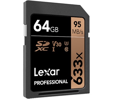 Lexar Professional 633x SDXC 64GB