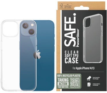 PanzerGlass SAFE CASE IPHONE 2022 6.1IN TRANSPARENT 2022 6.1IN (Apple - iPhone 14,
Apple - iPhone 13) Transparant