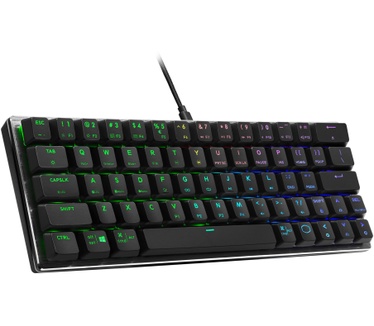 Cooler Master SK620 (TTC Red, Qwerty US) Grijs