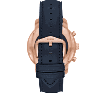 Fossil Q Explorist FTW4002 Rosé Goud (Blauw)