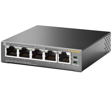 TP-Link 5-Port Gigabit Desktop Switch with 4-Port PoE TL-SG1005P