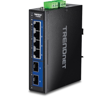 Trendnet 6-PORT INDUSTRIAL 2.5G DIN-RAIL - Switch