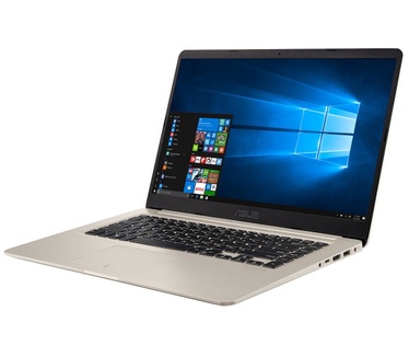 Asus VivoBook S510UA -BQ700T-BE 1.6GHz i5-8250U 15.6" 1920 x 1080pixels Gold Notebook