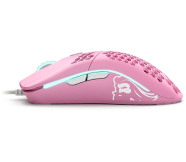 Glorious PC Gaming Race Extremely light weight (67/68g) Eye catching design with clean lines and RGB illumination Honeycomb surface for strength & comfort Includes high quality G-skates mouse feet