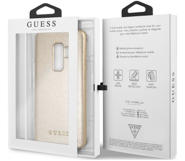 Guess IriDescent Hard Case voor Samsung Galaxy S9 Plus - Goud  Goud