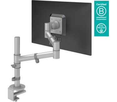 Dataflex Viewgo monitorarm - bureau 122 (Zilver)