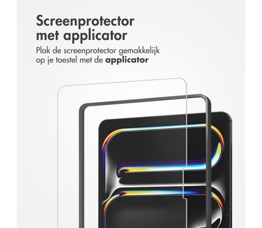 Accezz Glass Screenprotector + Applicator tablet