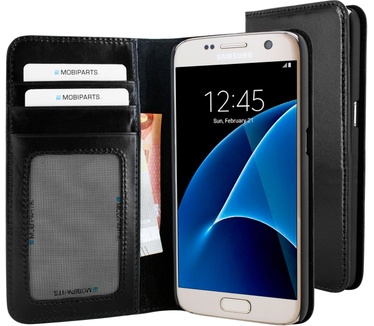 Mobiparts Excellent Wallet Case Samsung Galaxy S7 Jade Black