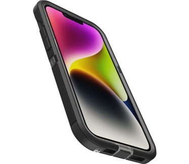 Otterbox OtterBox Defender XT-hoes voor iPhone 14/iPhone 13 met MagSafe, schokbestendig, valbestendig, ultrarobuust, 5x getest volgens militaire standaard, Black Crystal