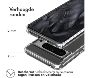Accezz Xtreme Impact Backcover Google Pixel 8 Pro - Transparant