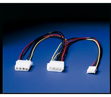 Roline Y-kabel 4 pol. HDD / 4 pol. HDD + 4 pol. FDD
