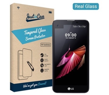 Just in Case Tempered Glass LG X Screen - Arc Edge