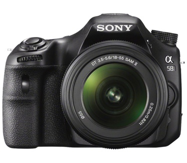 Sony Alpha A58K + 18-55 mm F3.5-5.6 SAM II Zwart
