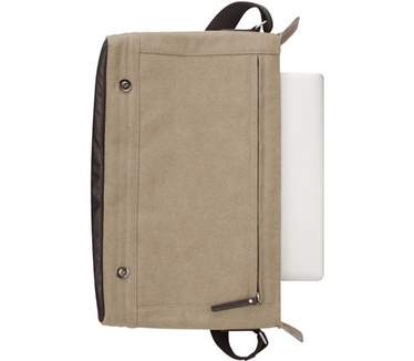 Targus Canvas Laptop Messenger-tas voor heren - Canvas Laptop Messenger 15,6"