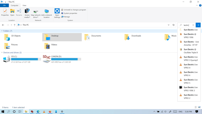 Windows May 2020 Update Verkenner