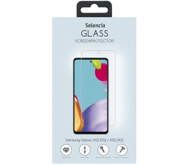 Selencia Gehard Glas Screenprotector Samsung Galaxy A52(s) (5G/4G) / A53