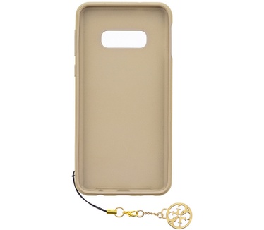 Guess 4G Charms Hard Case voor Samsung Galaxy S10E - Bruin  Bruin