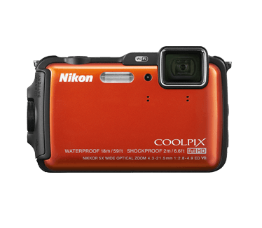 Nikon Coolpix AW120 Oranje