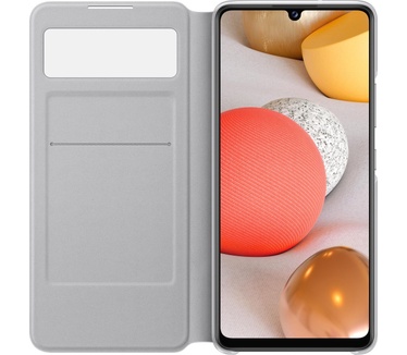 Samsung Galaxy A42 5G Smart S View Cover (Samsung Galaxy A42 5G) Wit