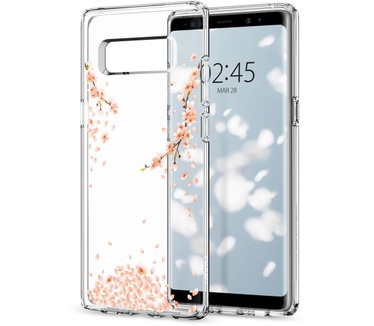 Spigen Samsung Galaxy Note 8 Hoesje Liquid Crystal Blossom  Transparant
