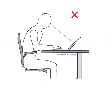 BakkerElkhuizen Ergo-Q 260 Notebook Stand 12"
