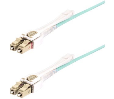 Startech.com 4m LC naar LC (UPC) OM4 Multimode Glasvezelkabel met Push-Pull Tabs, 50/125µm, 100G Netwerken, Buigbestendig, Low Insertion Loss, LSZH Fiber Patchkabel