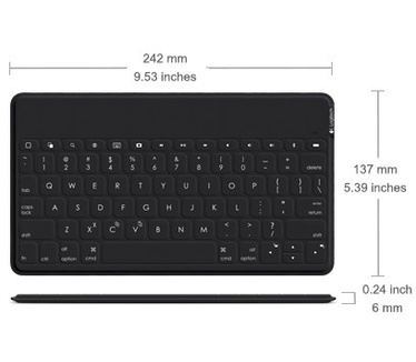 Logitech Keys-To-Go for iPad (QUERTZ)