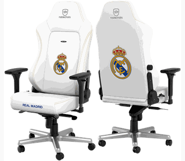 Noblechairs HERO Gaming Chair, Real Madrid Edition