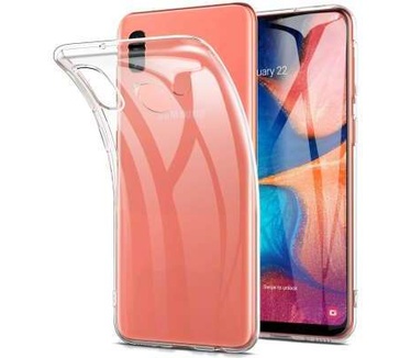 qMust Samsung Galaxy A20e Flexibel Hoesje Transparant