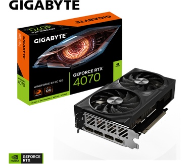 Gigabyte GeForce RTX 4070 WINDFORCE 2X OC 12G